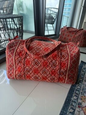 Vera Bradley Paprika Large Duffel